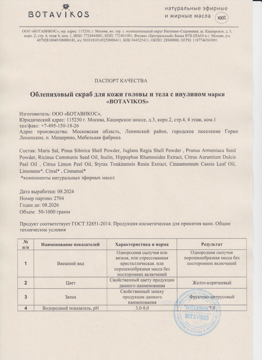 Паспорт №082024
